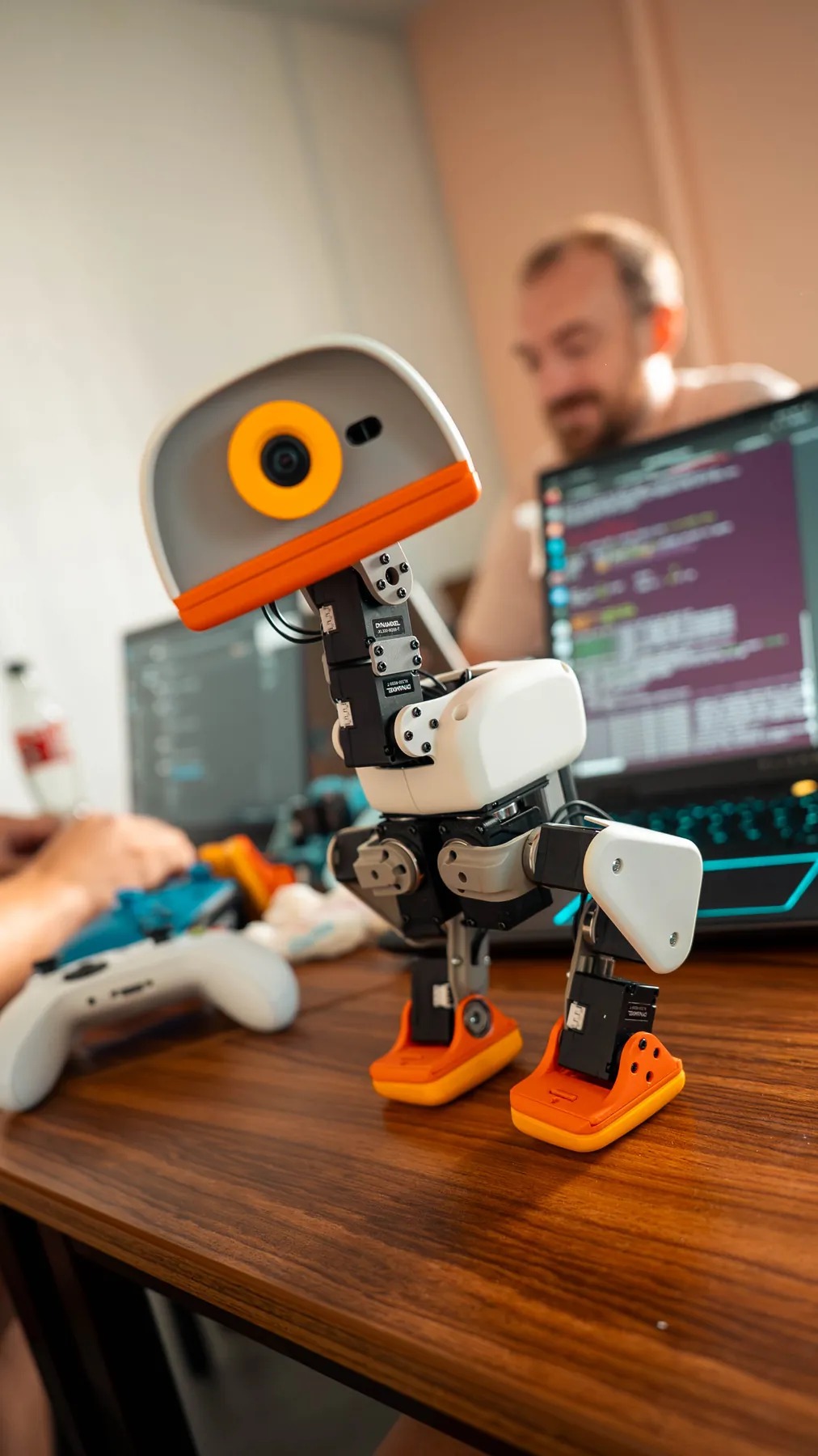 Microduck Made to move · Ready to learn